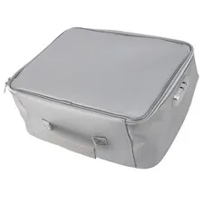 Fireproof Locking Document Box Portable Secure Storage For Travel Home