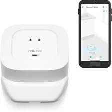 Water Leak Detector 4 with 105dB Audio Alarm, App Push, Alerts and Limited Te...