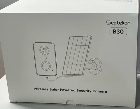 Septekon Security Camera Wireless Outdoor Solar Battery Powered Camera