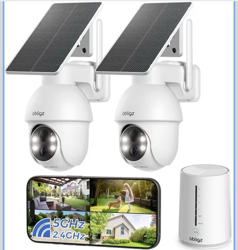 Cameras for Home Security, 4MP Solar Security Cameras Wireless Outdoor