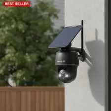 Security Camera Outdoor Wireless 4K 8MP Color Night Vision PTZ Smart