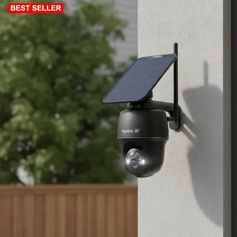 Security Camera Outdoor Wireless 4K 8MP Color Night Vision PTZ Smart
