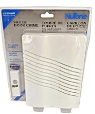 NuTone LA-206WH Wireless Door Chime 