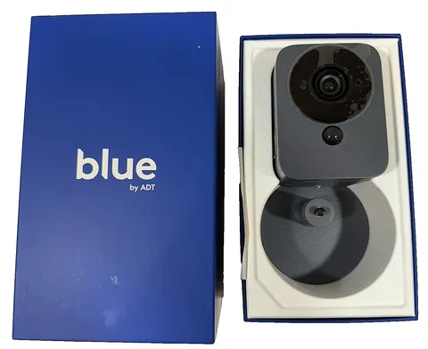 BLUE by ADT SCE2R0-29 Outdoor Security Camera Wireless Pearl Gray NEW OPENED BOX