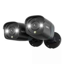 P330 8MP Add-On Outdoor HD Hardwired Network Bullet POE Security Camera with Nig