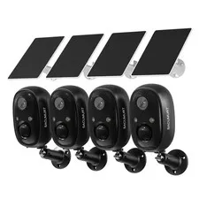 WiFi Cameras for Home Security, Free Cloud Storage, Solar Powered Security Ca...