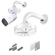 6 inch Base Wall Mount Bracket for Surveillance Cameras IP CCTV, Compatible w...