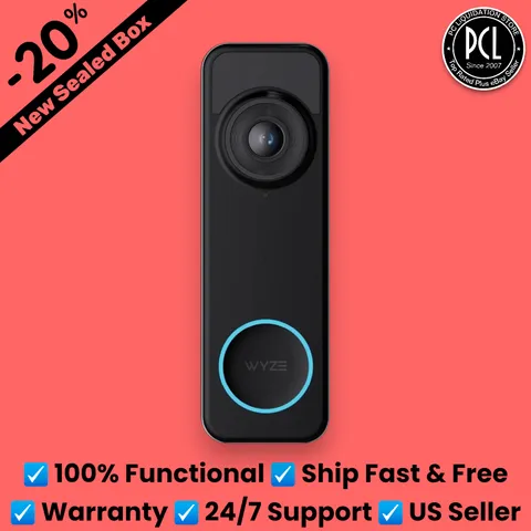 ✅ Wyze Battery Video Doorbell | 1536 x 1536 HD+ Resolution ✅