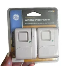 GE Personal Security Window Door Alarm, 2 Pack, 45115 F3