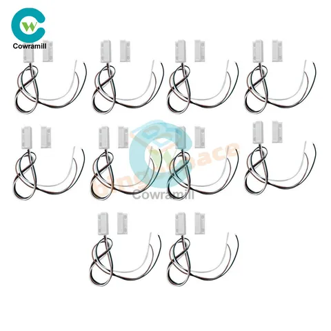 MC-38B Door/Window Sensor N/C N/O Switch Magnetic Alarm Normally Closed/Opened.