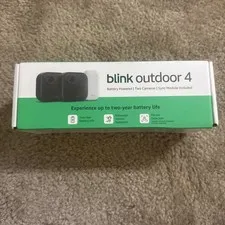 Blink Outdoor 4 Wireless 2 Security Camera w/ Sync Module System Bundle Kit