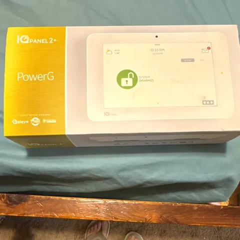 Qolsys IQ Panel 2+ PowerG 7in Touchscreen Panel Wi-Fi Bluetooth Wireless White