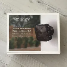 Blink Outdoor Camera 5-Pack 3rd Gen Wireless System Outdoor - Black UNUSED
