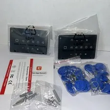 Access Keypad Panel RFID Card Reader Tuya Mobile Phone APP Door Control  Two Lot