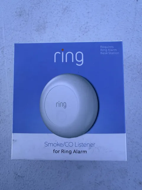 Ring Smoke/CO Detector Listener for Ring Security Alarm New/Sealed BOX