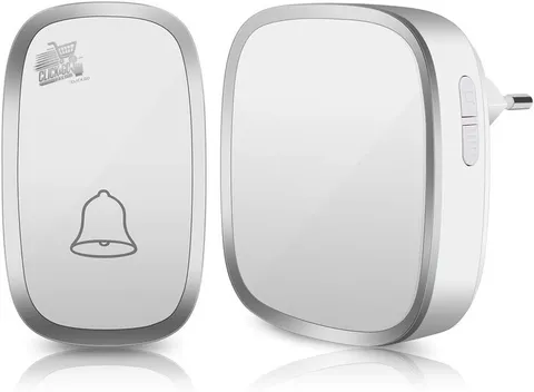 Waterproof Outdoor Wireless Doorbell, Wireless Doorbell for D'I