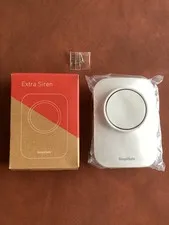 SimpliSafe WS3 Extra Siren Home Security System White - Open Box