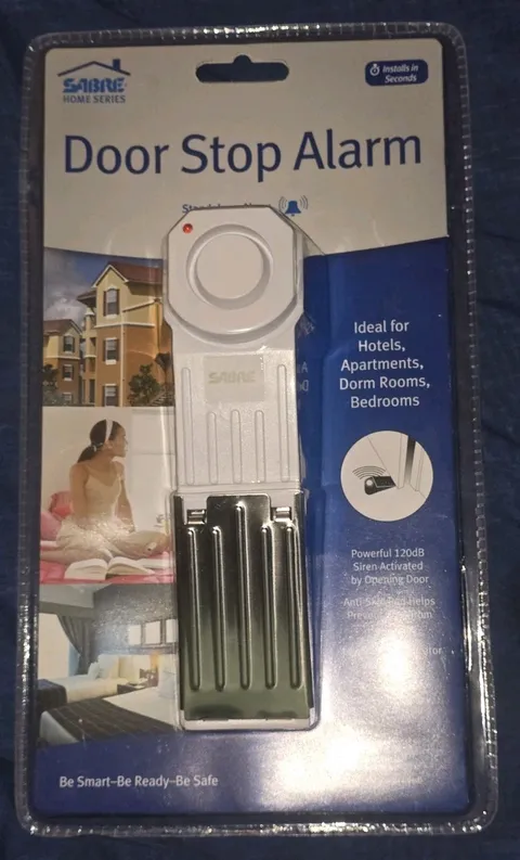 Door Stop Alarm * Sabre Home Series * NEW IN PACKAGE
