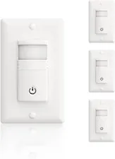 PIR Motion Sensor Light Switch, Occupancy & Vacancy Motion Detector