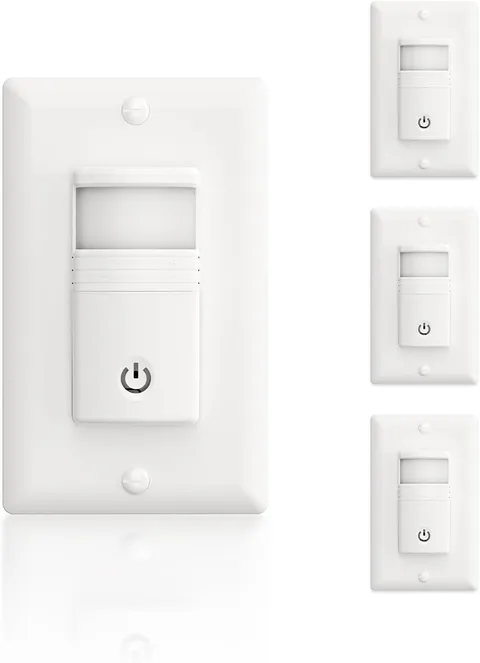 PIR Motion Sensor Light Switch, Occupancy & Vacancy Motion Detector
