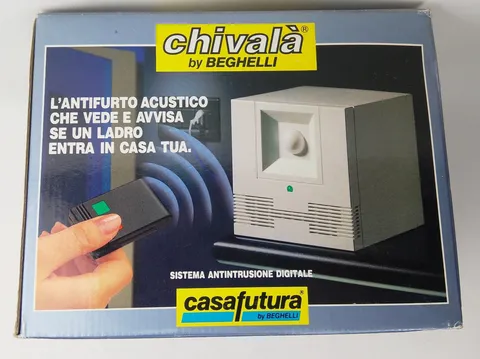 Beghelli Chivalà Acoustic Anti-Theft HomeFutura Digital Intrusion Alarm Kit
