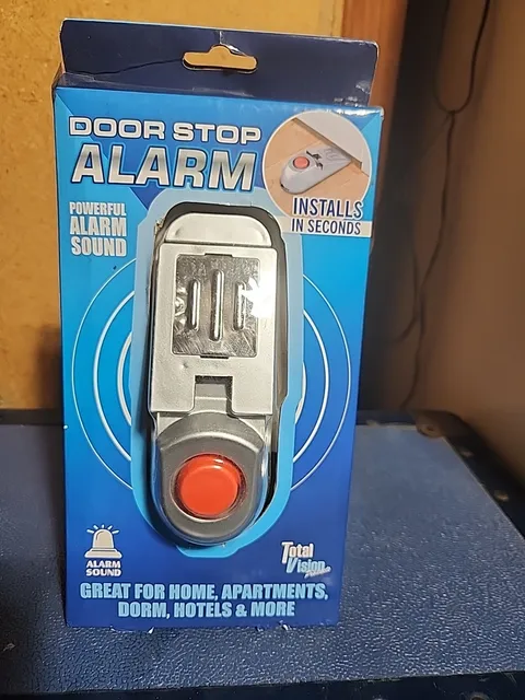 Total Vision - Door Stop Alarm - Home, Apartments, Dorm, Hotels & More 
