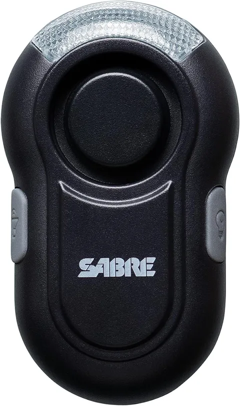 2-In-1 Clip-On Personal Alarm with LED Safety Light, 120Db Alarm, Audible up to