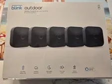 Blink Outdoor Wireless Security Camera System- 5 Camera kit,  Sealed!