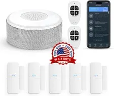 Alarma Para Casa Kit Ventanas De Seguridad Alarmas House Home Inalambrico Sirena