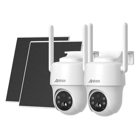 Refurbished 4G LTE Cellular Solar Security Camera Wireless Outdoor PTZ 360° View