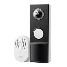 2K+ Wired or Battery Powered Smart Video Doorbell with Chime, D225