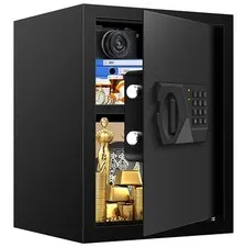 2.8 Cuft Fireproof Safe for Home Use, Digital Home Safes Fireproof Waterproof...