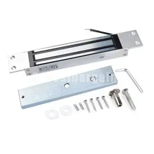 Concealed Electric Magnetic Lock Kit 280KG/600LB Force Gate Entry Access Control