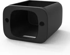 Holicfun Silicone Cover Skin for Eufy Security SoloCam S220, Black | Soft, durab