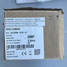 HDCVI CCTV Wired Surveillance Camera 2MP 2.8mm White HCC3320M-IR/28-V2