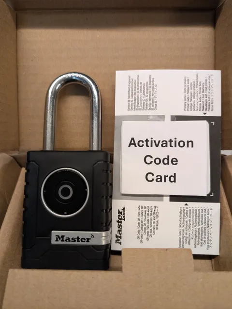 Master Lock 4401LHEC Bluetooth Padlock 11/32 x 2-7/32 in.