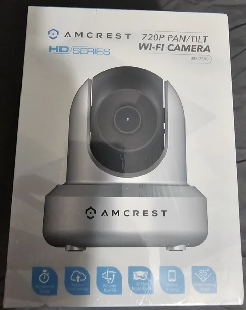 Amcrest Wireless Camera Pan/Tilt 720p White IPM-721S HD Series