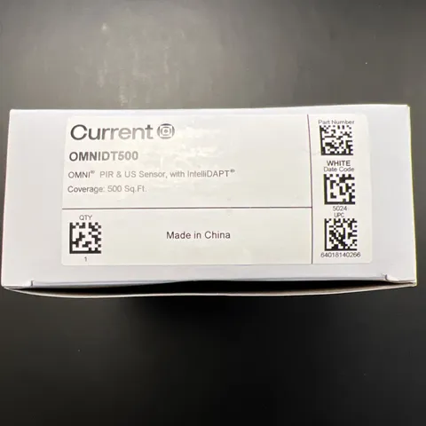 Current OMNIDT500 Ceiling Occupancy Sensor PIR/US 500 Sq Ft White