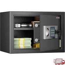 Electronic Safe Box Anti-Theft Storage Security Lock Valuables Jewelry Firearms