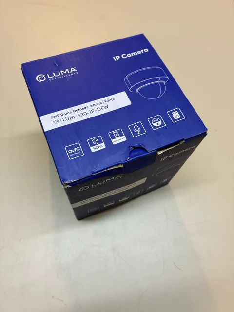 Luma Surveillance LUM-520-IP-DFW 520 Series 5MP Dome IP Camera  (White)