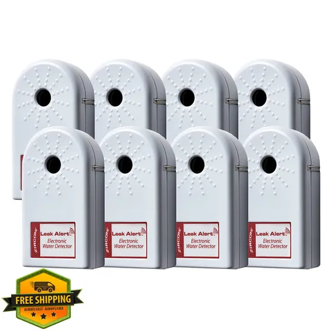 Zircon 8 Pack Water Leak Detector White