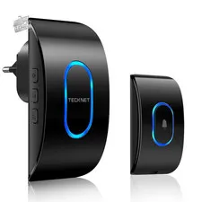 Wireless Bell, Range 400M 60 Melodies And 5 Volume Levels Indicators