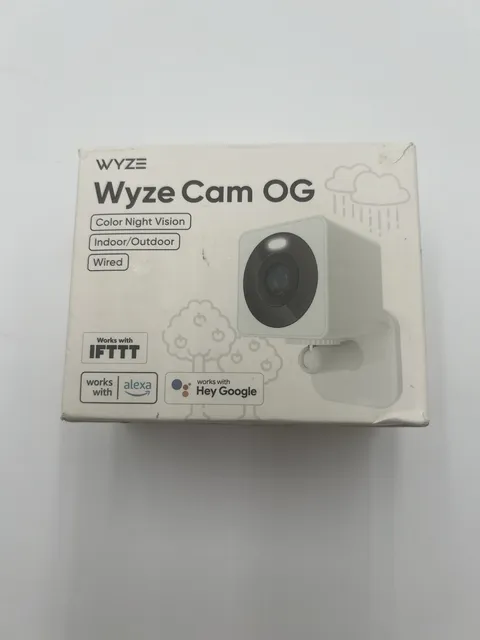 Wyze Cam OG Indoor Outdoor 1080p WiFi Smart Home Security Camera