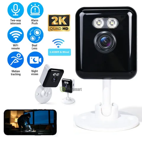 HD Wireless WiFi Camera System Indoor Home with Motion Detection Smart Camera