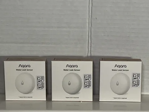 3X-Aqara Water Leak Sensor Zigbee Wireless Detector for Smart Home Requires Hub