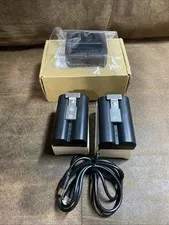 2 Pack 6040mAh Rechargeable Battery and Charger Station for Ring Doorbell 2/3/4