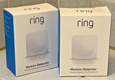 2 Pack RING ALARM MOTION DETECTOR (2nd Gen) | 4SP1SZ-0EN0 White | New
