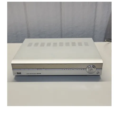 Samsung SVR-440 4-Channel CCTV DVR PTZ Search Copy Ethernet BNC RCA Silver