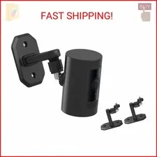 2Pack Adjustable Wall Mount Bracket Compatible with Ring Stick Up Cam & Ring Ind
