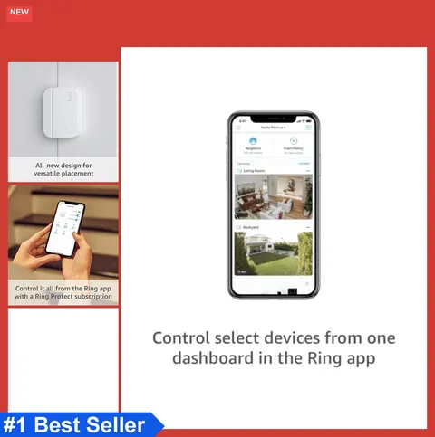 Contact Sensor 6 Pack Door Window Alarm 2nd Gen Wireless Smart Home Security